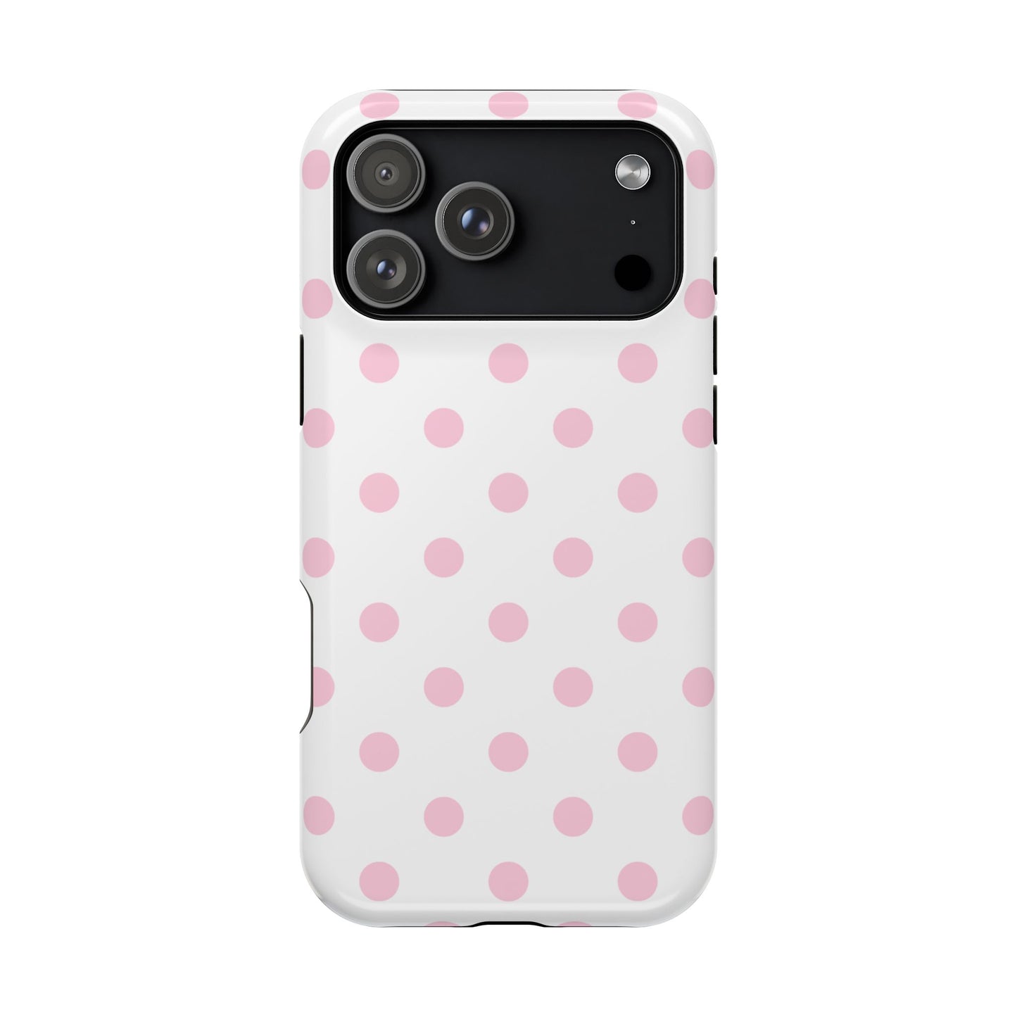 Black Polka Dots iPhone Case