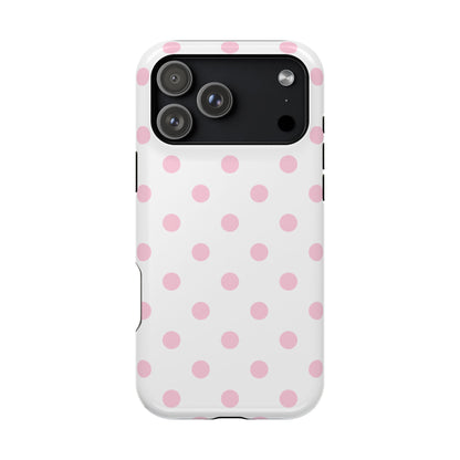 Black Polka Dots iPhone Case