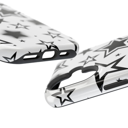 White Stardust iPhone Case