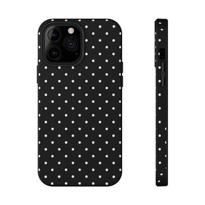 White Mini Dots iPhone Case