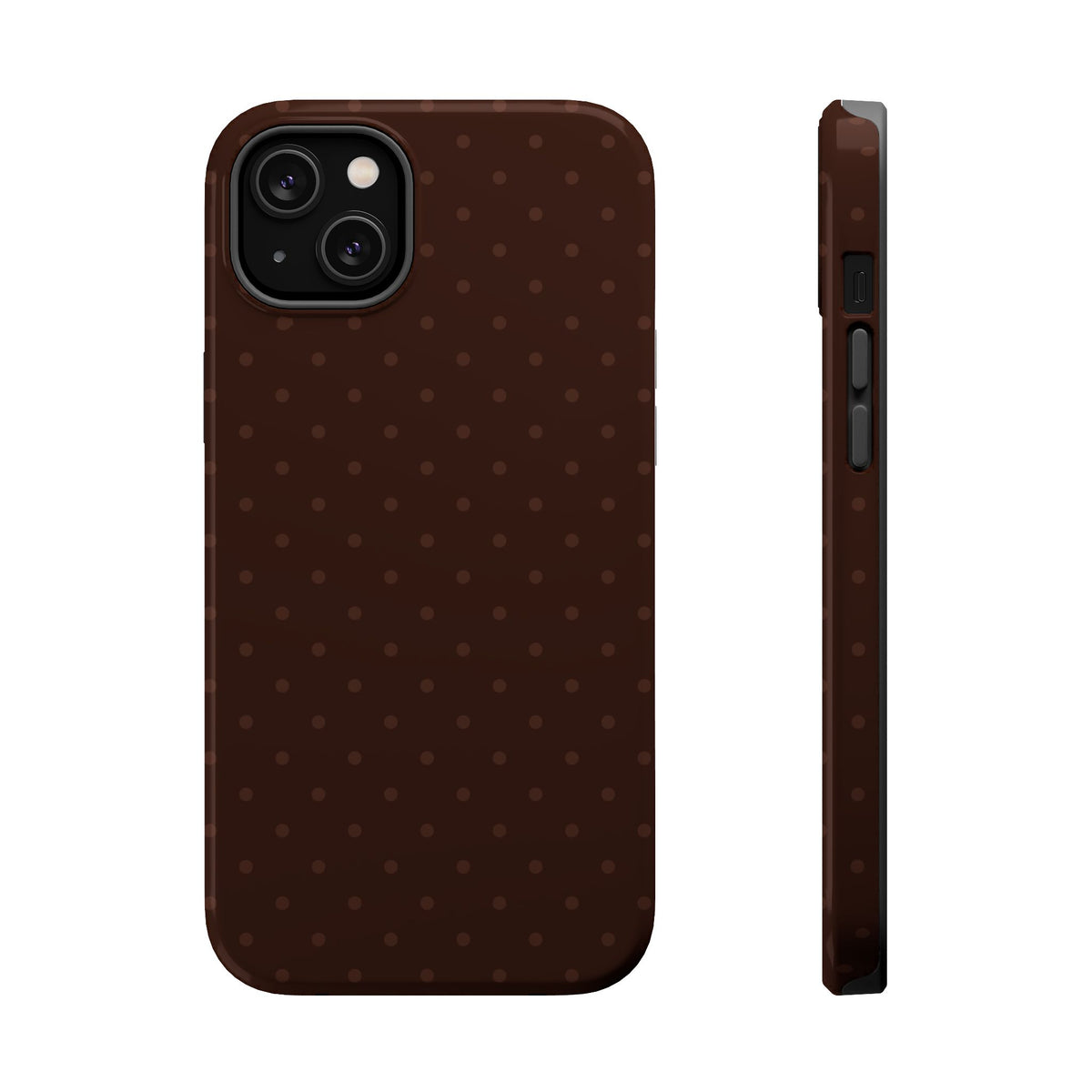 Mocha Mini Dots iPhone Case