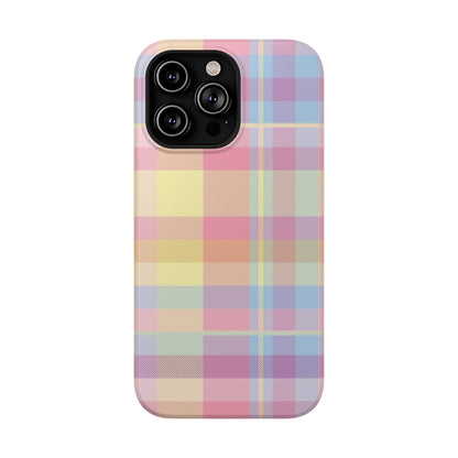 Sorbet Plaid iPhone Case