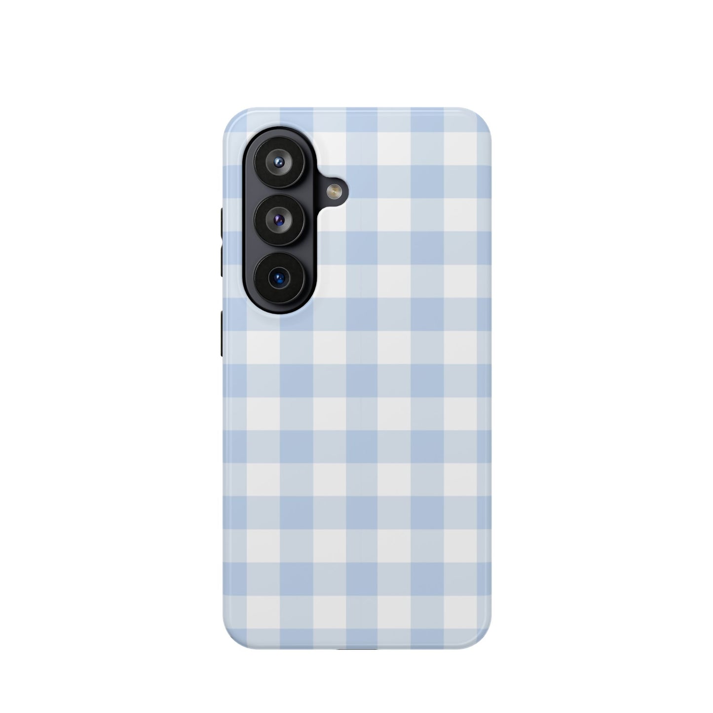 Blue Gingham Samsung Case