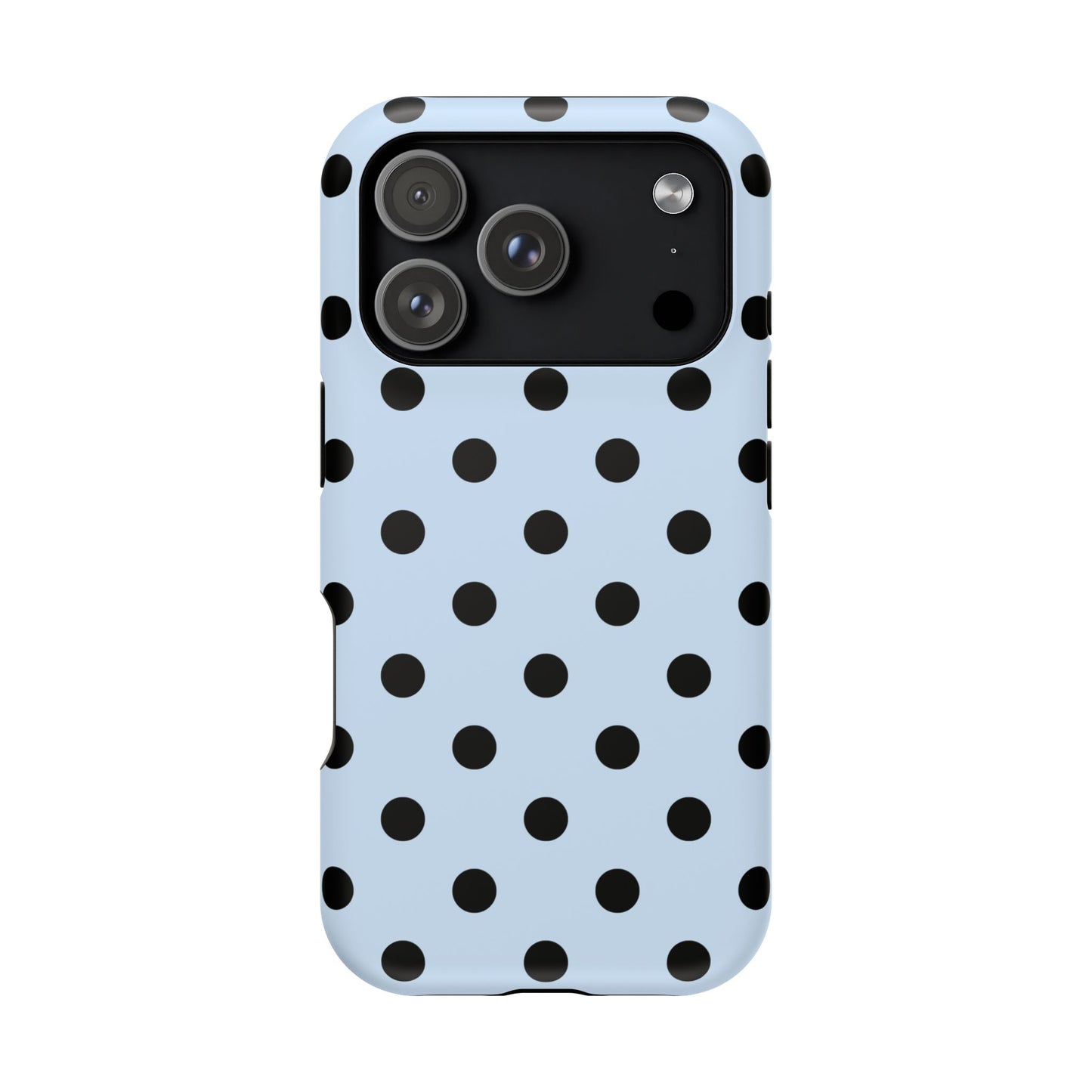 Blue Polka Dots iPhone Case