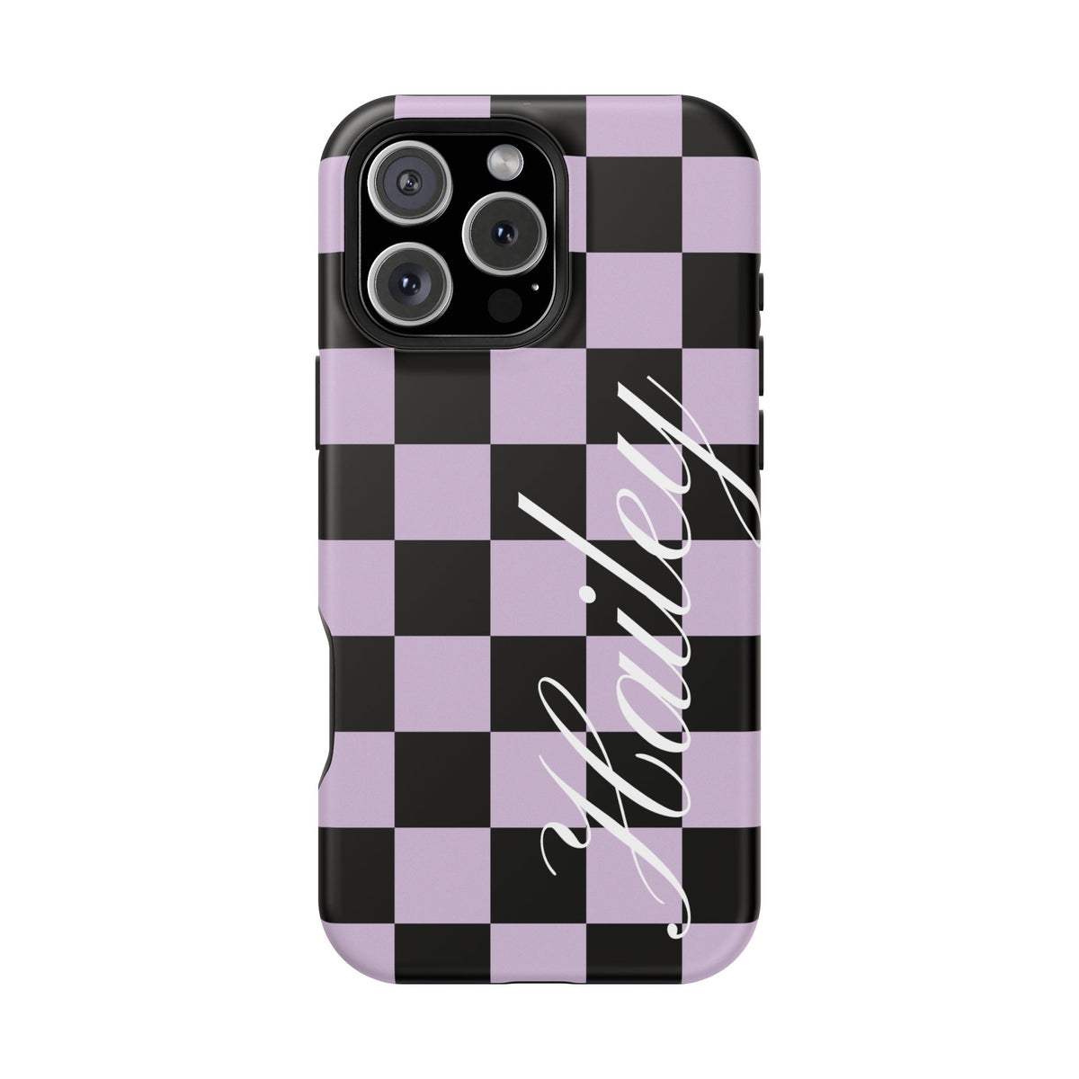 Custom Witchy Checkered iPhone Case
