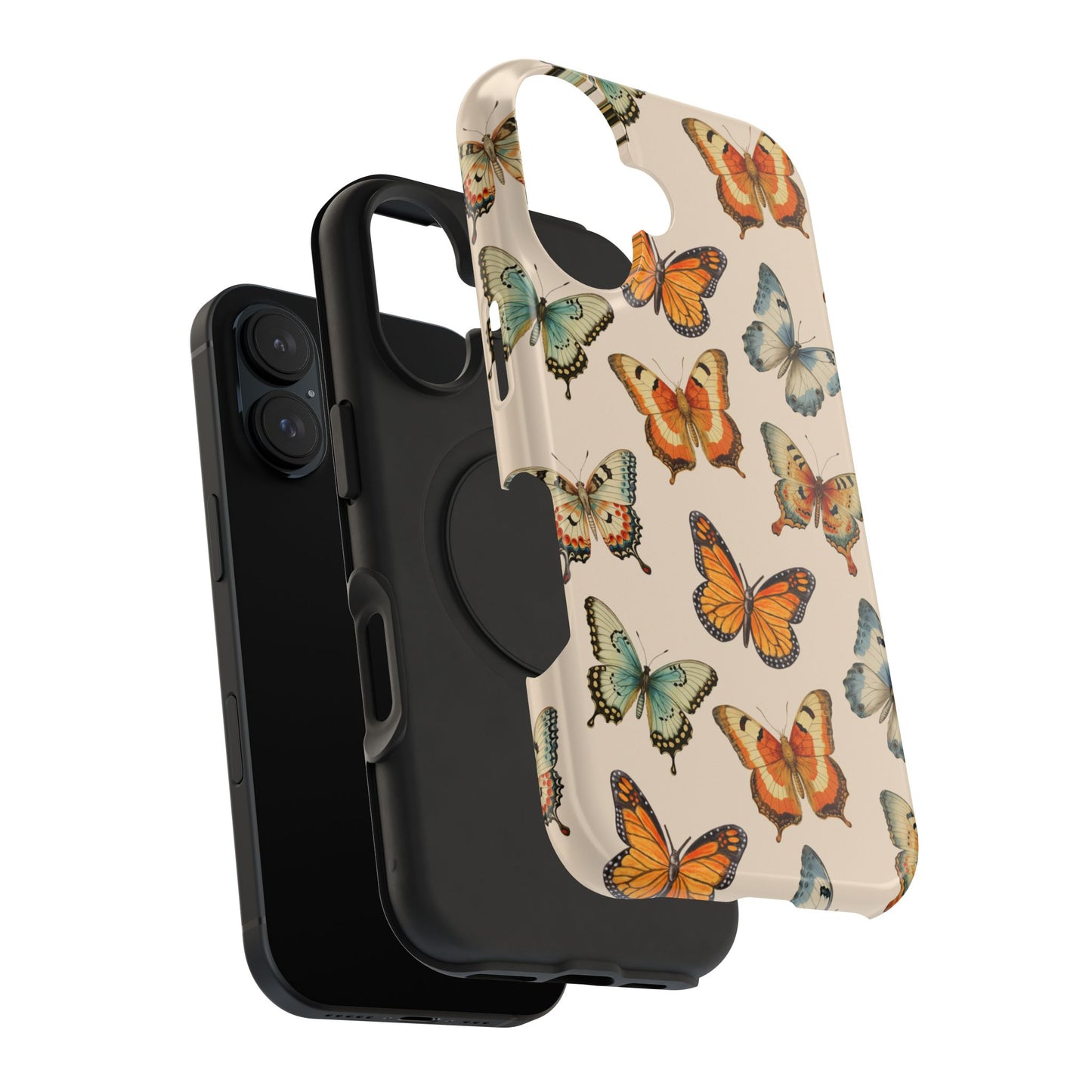 Vintage Butterflies iPhone Case