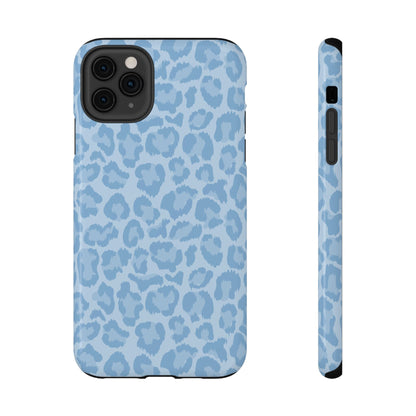 Blue Leopard iPhone Case