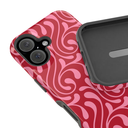 Cherry Paisley iPhone Case