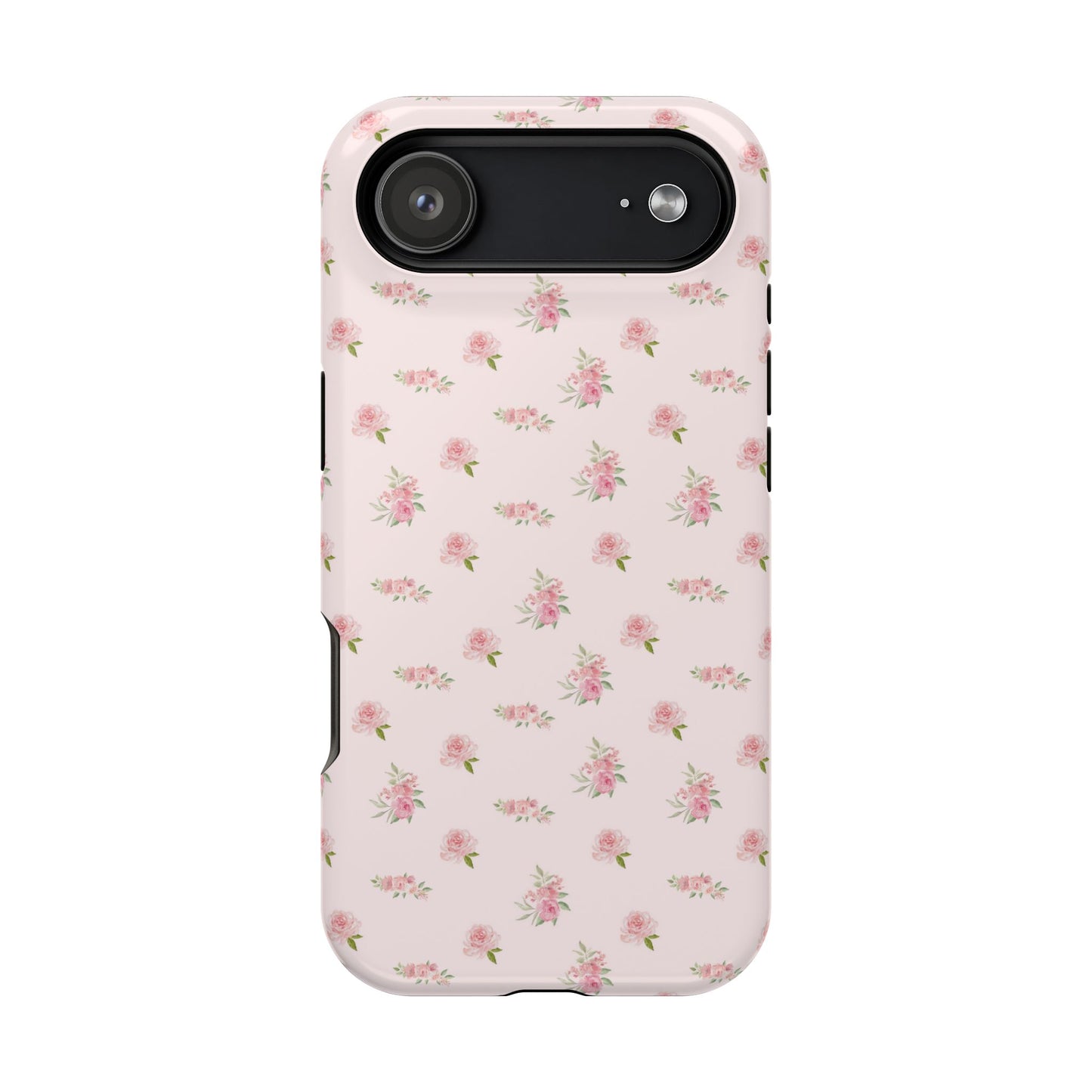 Pink Vintage Roses iPhone Case