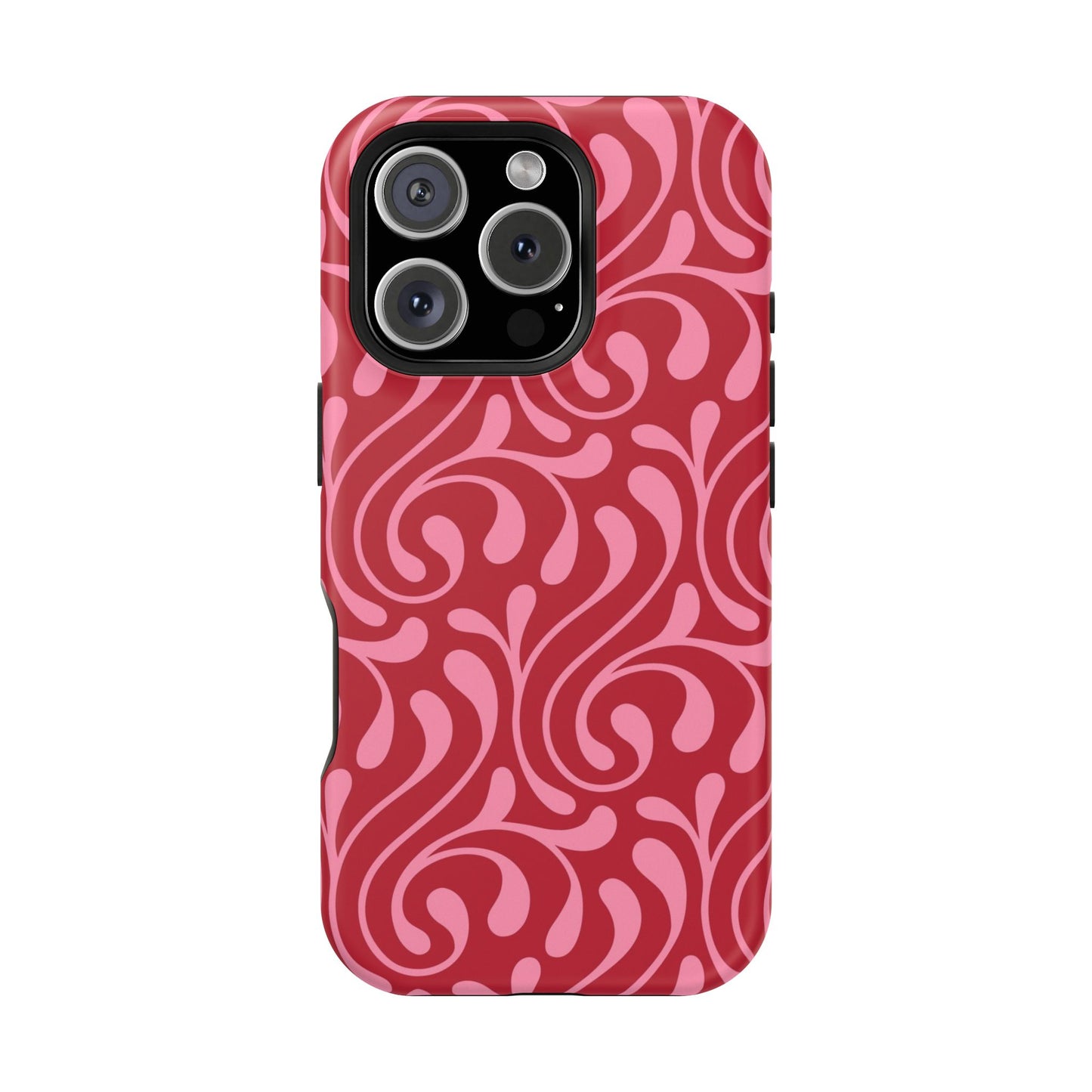 Cherry Paisley iPhone Case