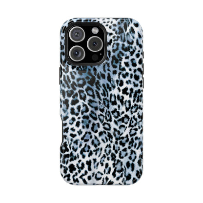 Sapphire Leopard iPhone Case