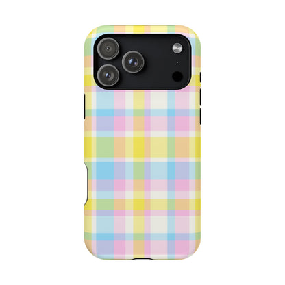 Sugar Cake Plaid iPhone Case