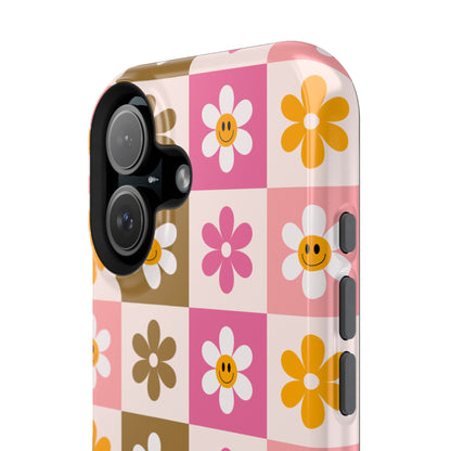 Smiley Flowers iPhone Case