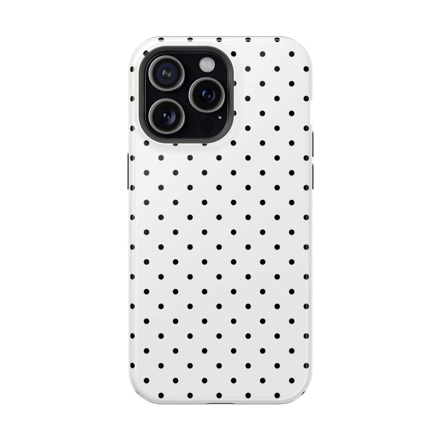 Black Mini Dots iPhone Case