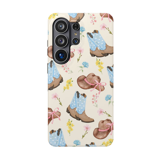 Floral Cowgirl Samsung Case