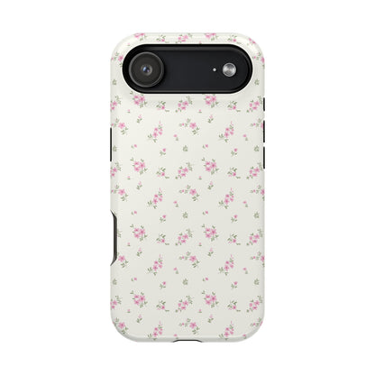 Blush Ditsy Flowers iPhone Case