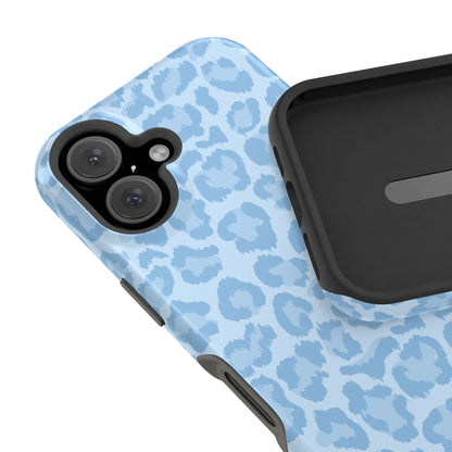 Blue Leopard iPhone Case