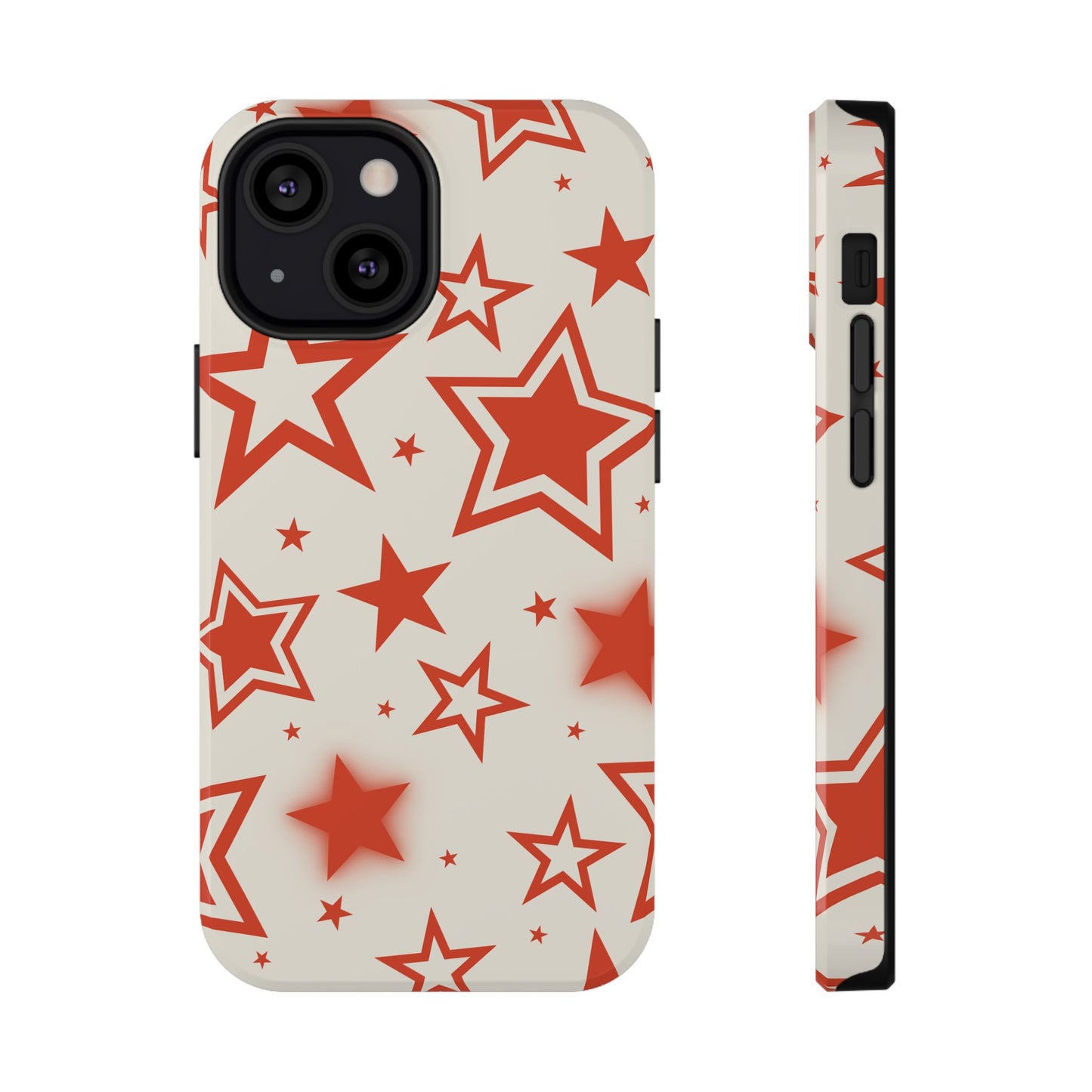 Red Stardust iPhone Case