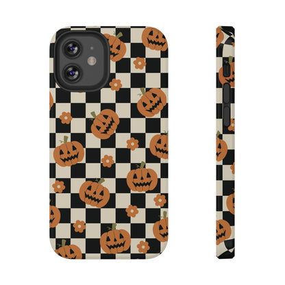 Retro Pumpkins iPhone Case