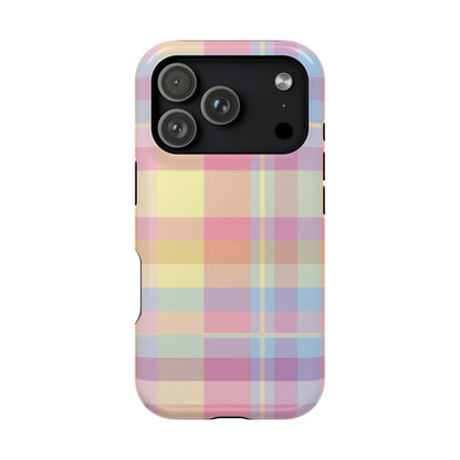 Sorbet Plaid iPhone Case