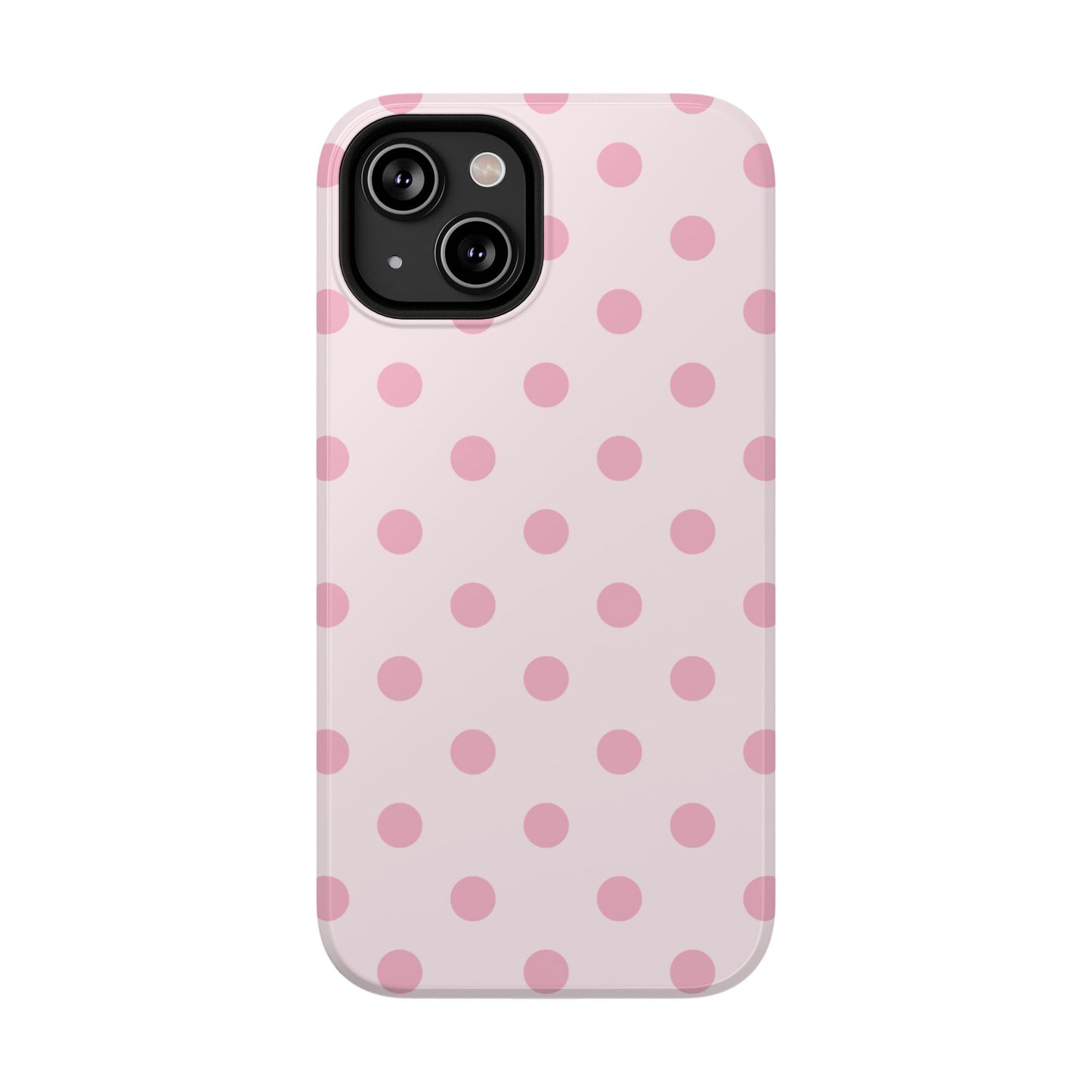 Pink Sprinkles Polka Dots iPhone Case
