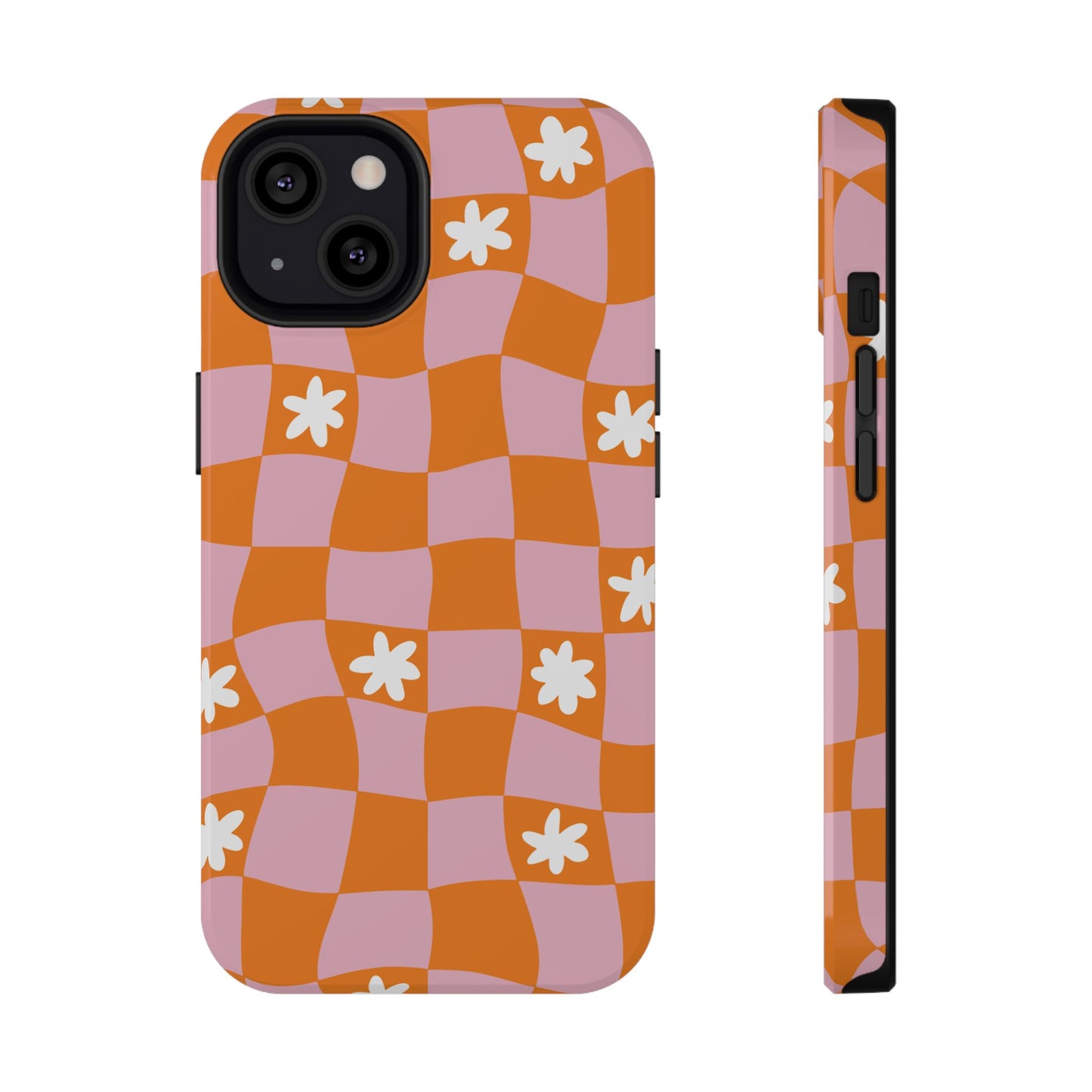 Groovy Check iPhone Case