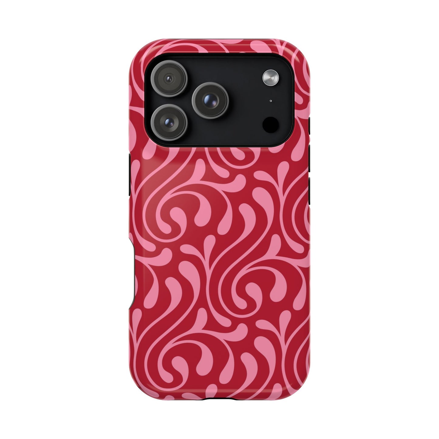 Cherry Paisley iPhone Case