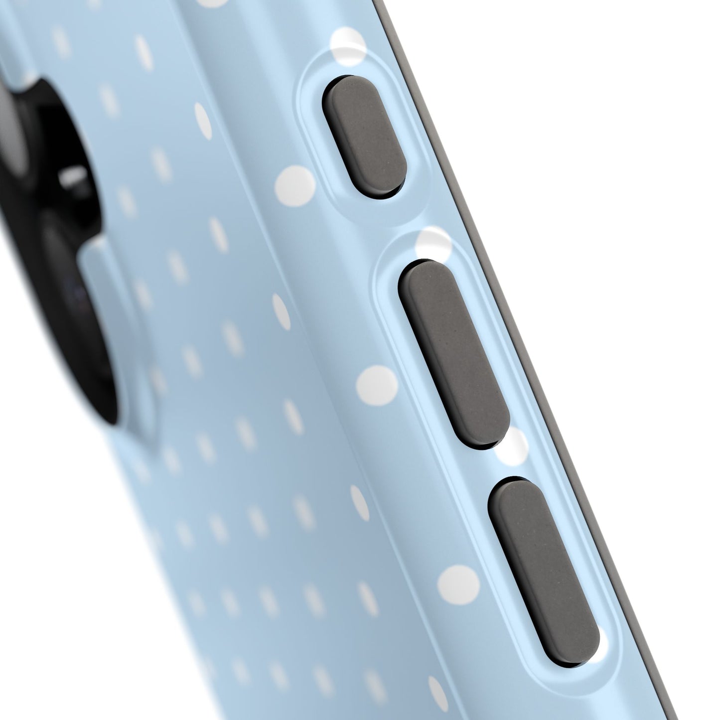 Blue Candy Mini Dots iPhone Case