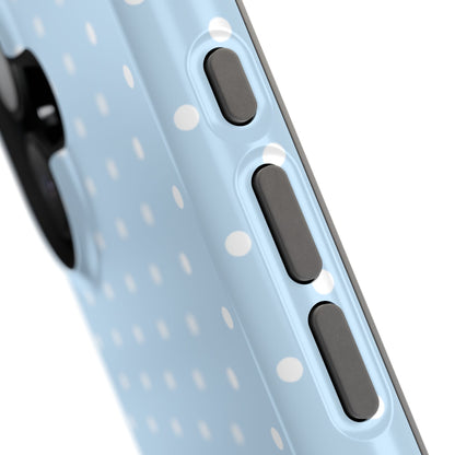 Blue Candy Mini Dots iPhone Case