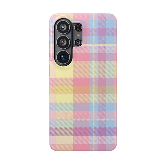 Sorbet Plaid Samsung Case