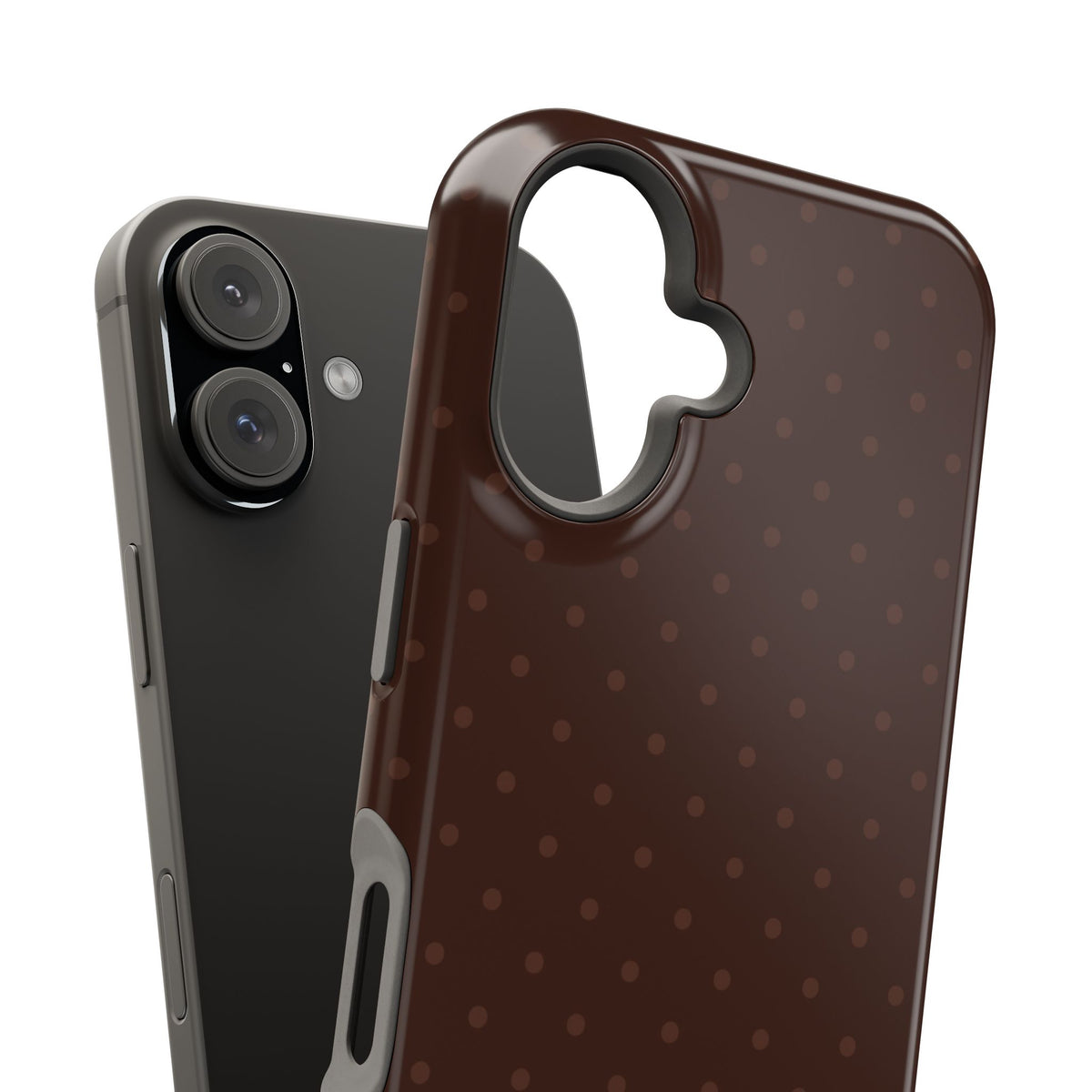 Mocha Mini Dots iPhone Case
