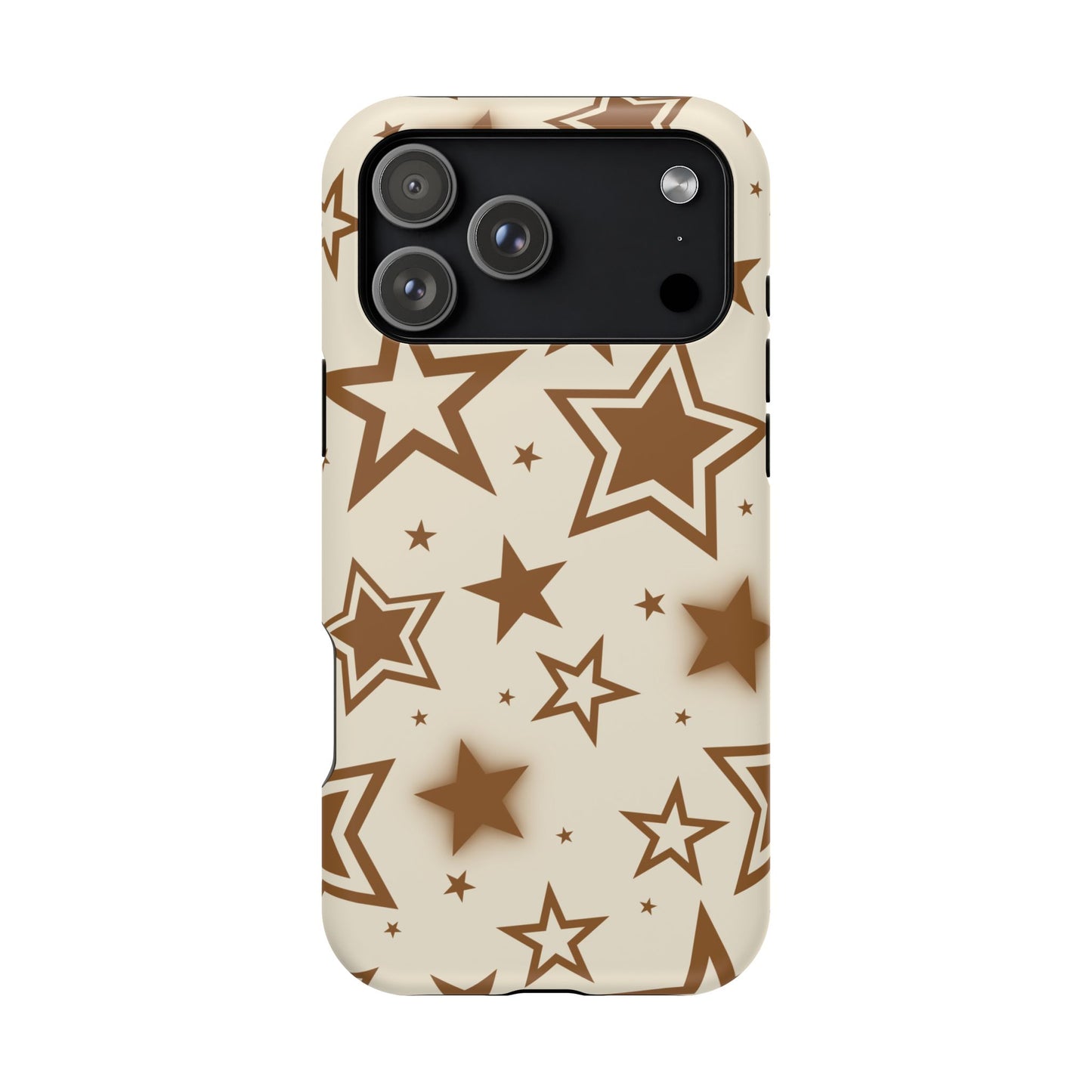 Brown Stardust iPhone Case