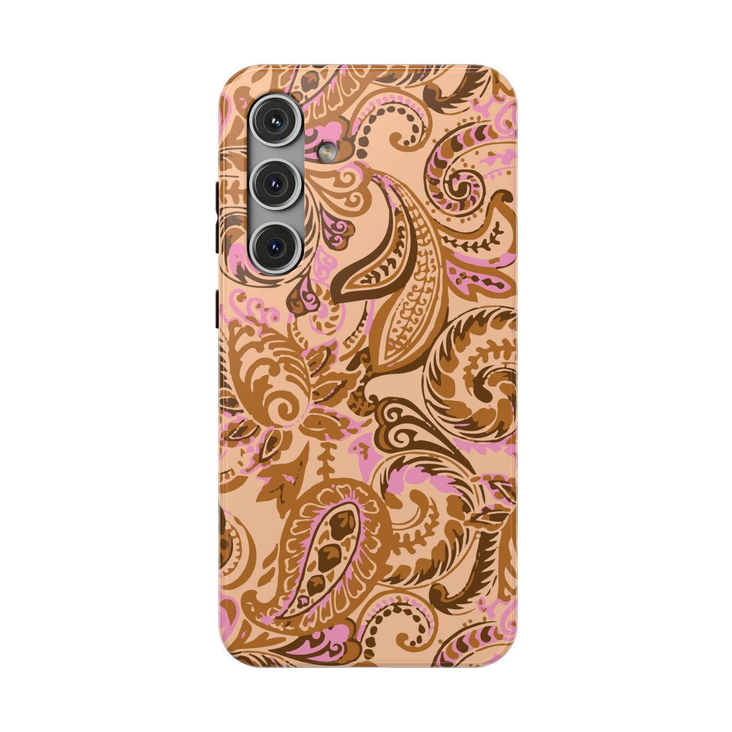 Honey Rose Paisley Samsung Case