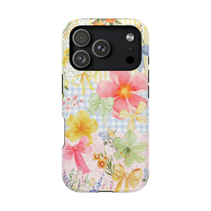 Garden Party Collage iPhone Case
