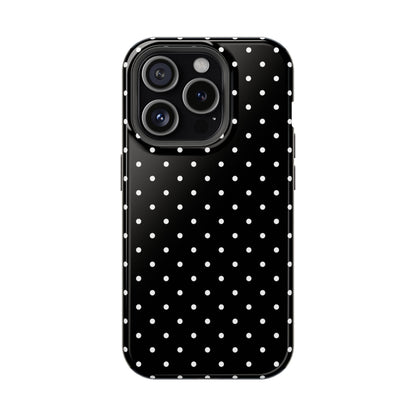 White Mini Dots iPhone Case