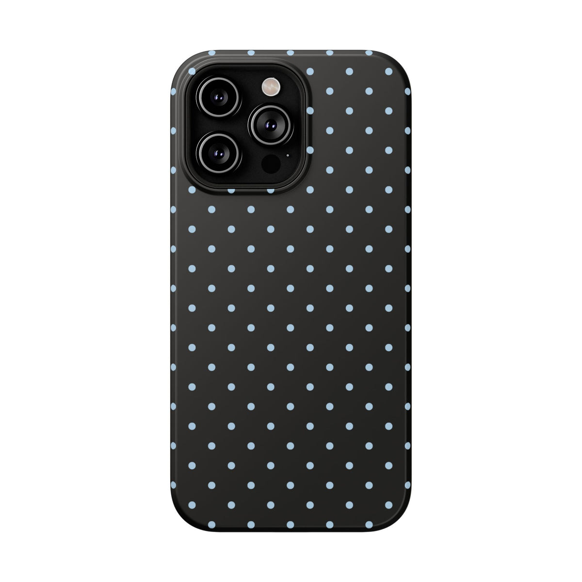 Blue Velvet Mini Dots iPhone Case