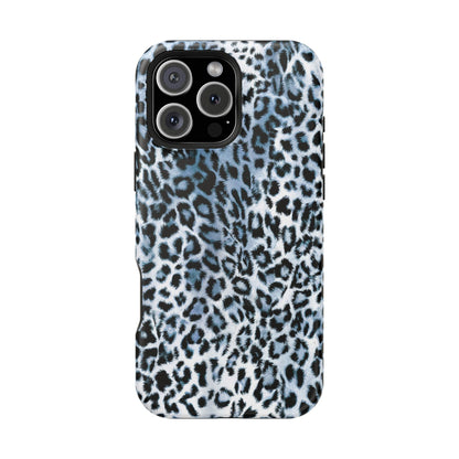 Sapphire Leopard iPhone Case