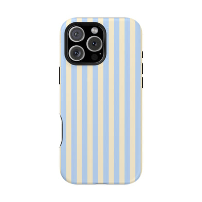 Lemon Sky Stripes iPhone Case