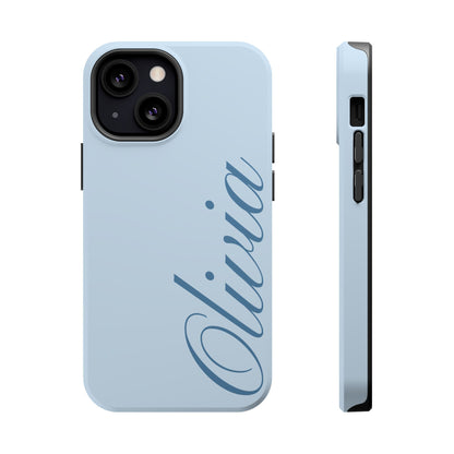 Custom Blue iPhone Case