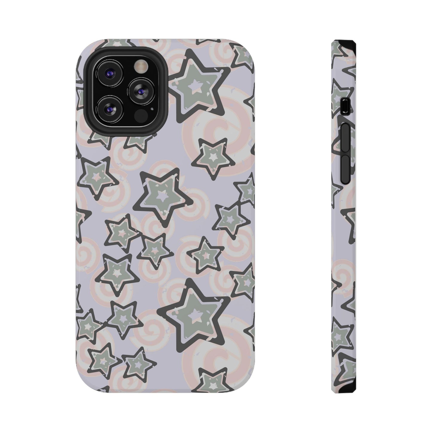 Y2K Gray Star iPhone Case