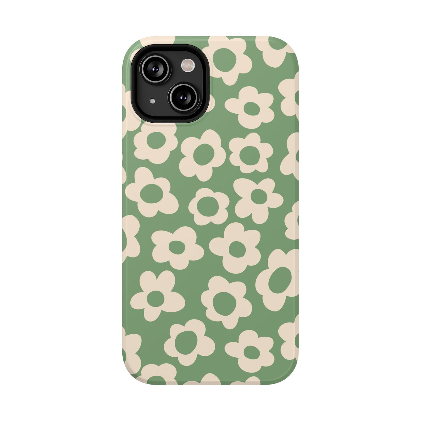 Green Las Flores iPhone Case