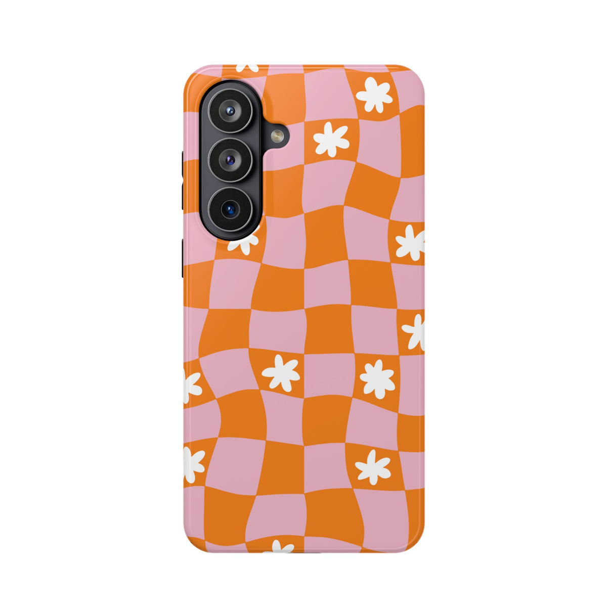 Groovy Check Samsung Case