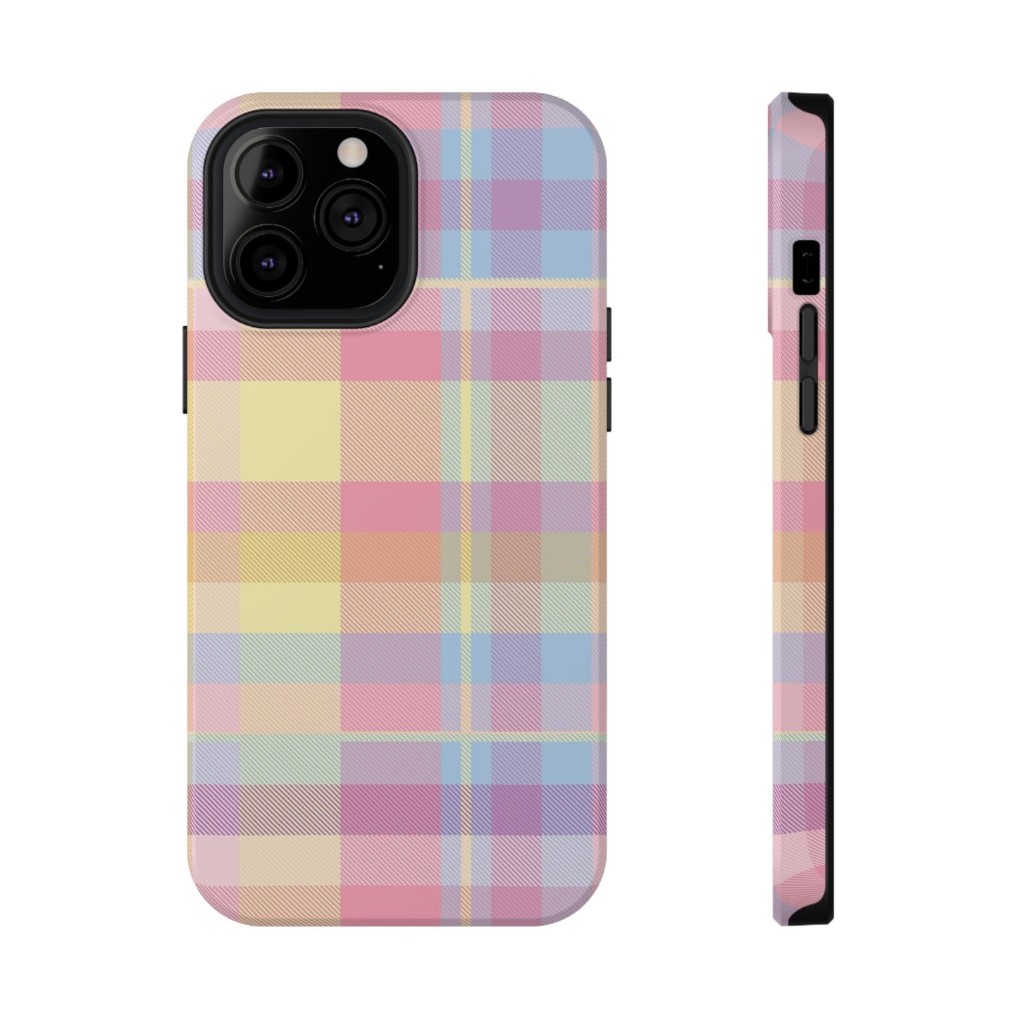 Sorbet Plaid iPhone Case