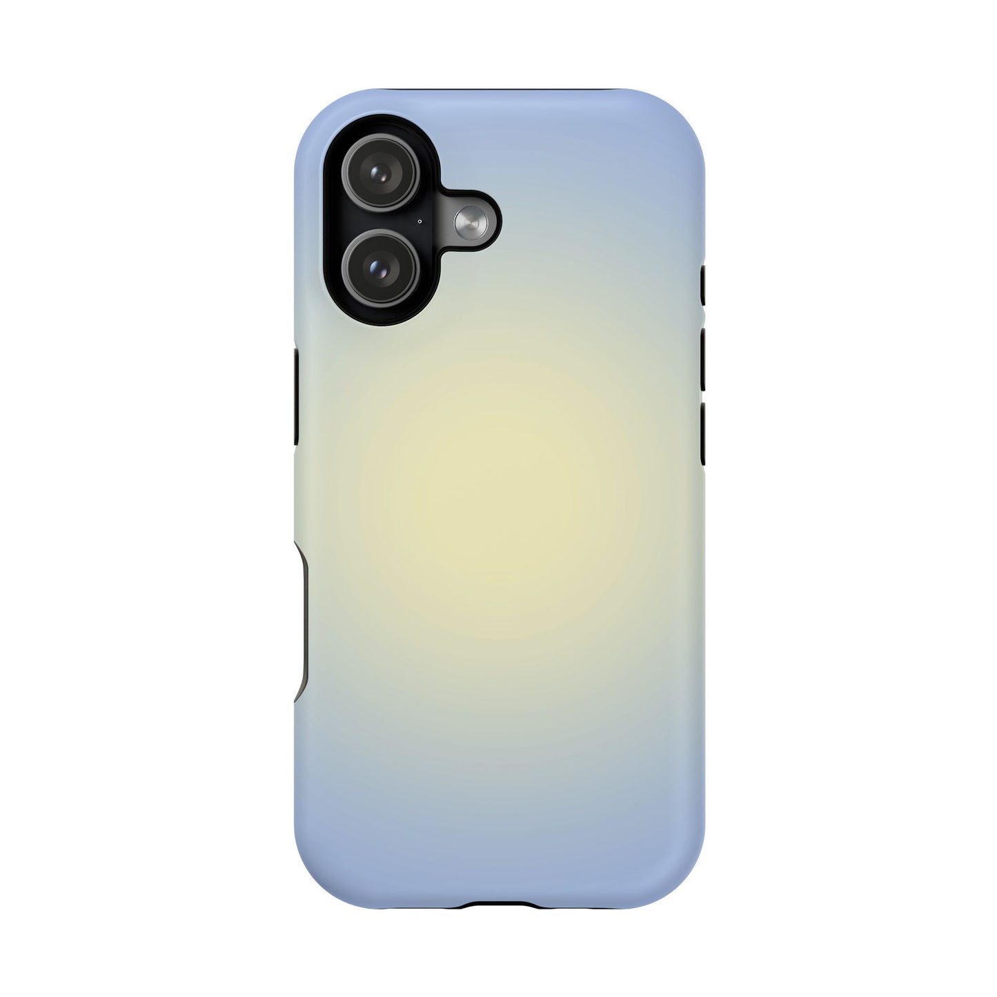Blue & Yellow Aura iPhone Case