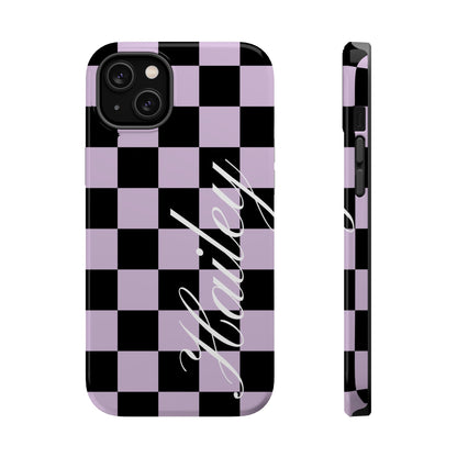 Custom Witchy Checkered iPhone Case