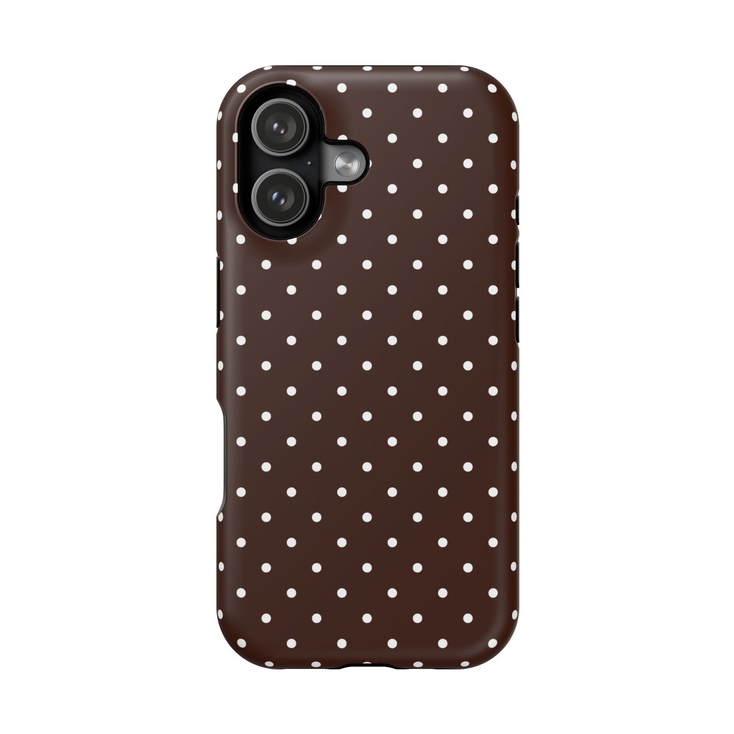 Mocha Mini Dots iPhone Case