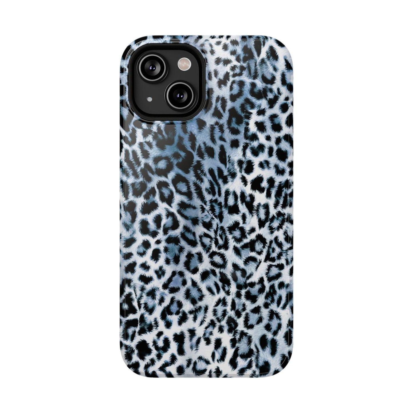 Sapphire Leopard iPhone Case