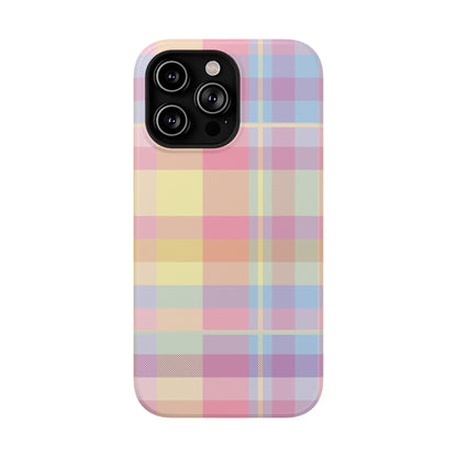 Sorbet Plaid iPhone Case