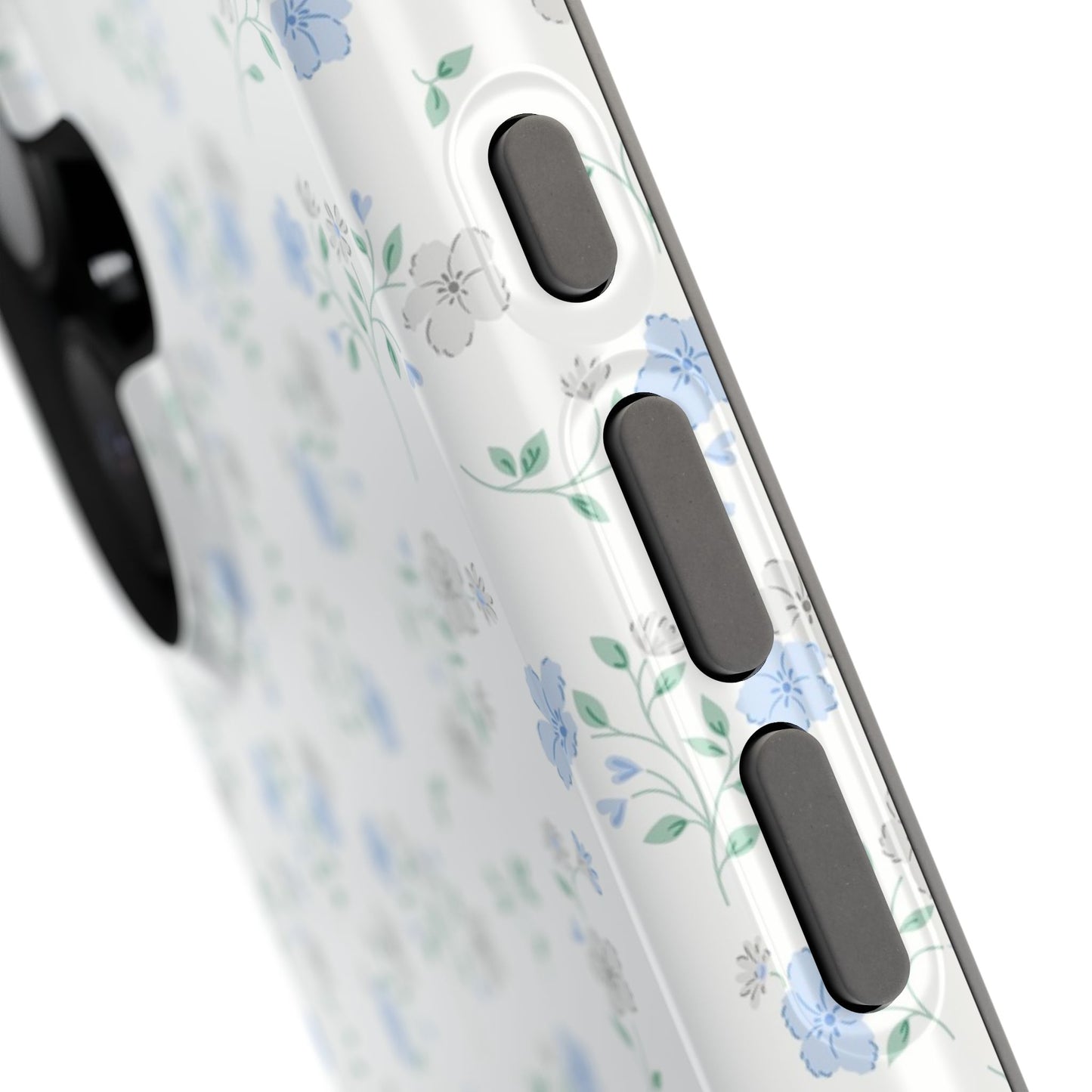 Blue Floral Ditsy iPhone Case