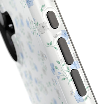 Blue Floral Ditsy iPhone Case